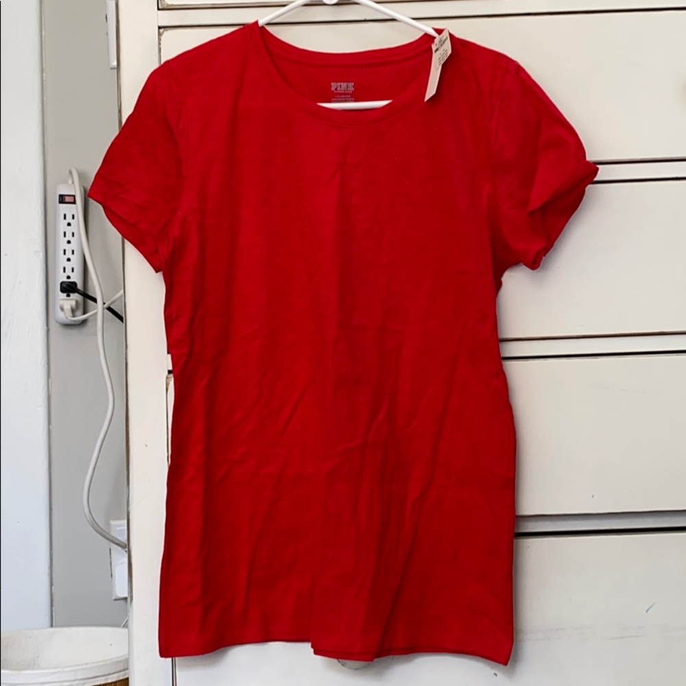 red t-shirt